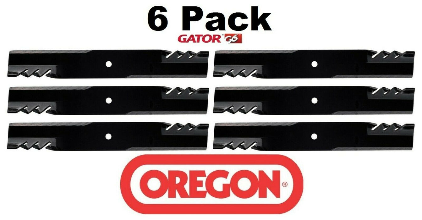 6 Pack Oregon 396-731 Mower Blade Gator G6 Fits Kees 539105476 72303