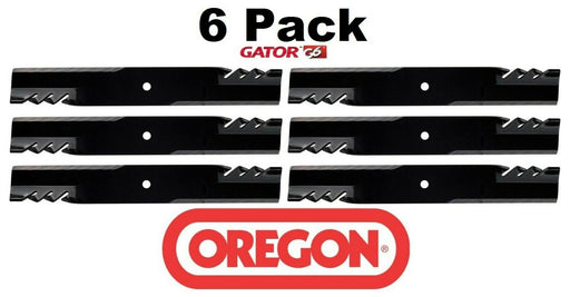 6 Pack Oregon 396-731 Mower Blade Gator G6 Fits Ferris 5102227S