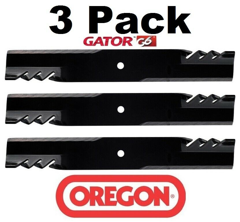 3 Pack Oregon 396-732 Mower Blade Gator G6 Fits John Deere M111522