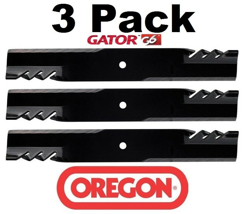 3 Pack Oregon 396-735 Mower Blade Gator G6 Fits DR 152871