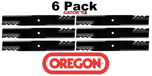 6 Pack Oregon 396-735 Mower Blade Gator G6 Fits DR 152871