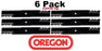 6 Pack Oregon 396-735 Mower Blade Gator G6 Fits DR 152871