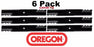 6 Pack Oregon 396-735 G6 Gator Mulcher Blade for Great Dane D18086A 48"