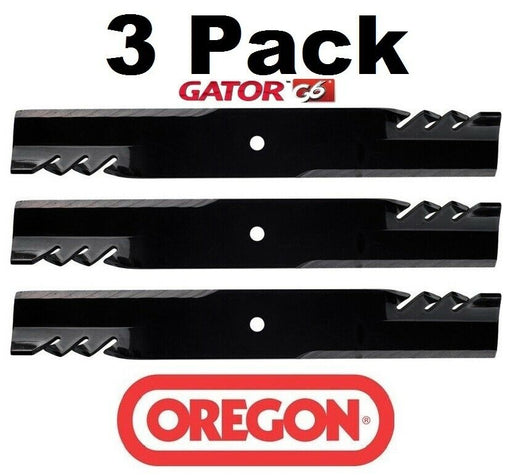 3 Pack Oregon 396-738 Mower Blade Gator G6 Fits John Deere AM106634 M76461