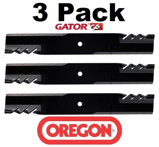 3 Pack Oregon 396-740 G6 Gator Blade for Dixie Chopper 30227-60X X-Series