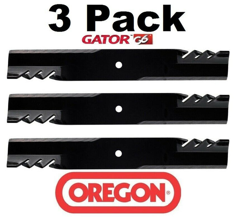 3 Pack Oregon 396-740 Mower Blade Gator G6 Fits Jacobsen 30227-60X