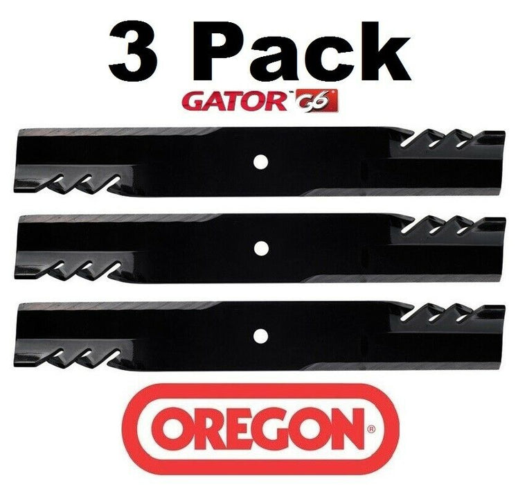 3 Pack Oregon 396-764 Mower Blade Gator G6 Fits Jacobsen 4163105 4163106