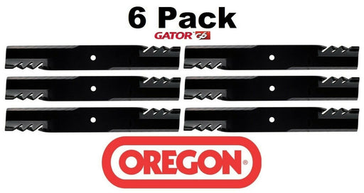 6 Pack Oregon 396-764 Mower Blade Gator G6 Fits Ferris 48112 48113 481709