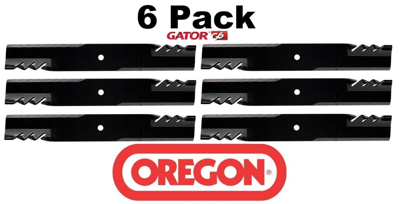 6 Pack Oregon 396-778 G6 Gator Blade Fits Bush Hog 82325 88773