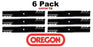 6 Pack Oregon 396-805 Mower Blade Gator G6 Gravely 0886800