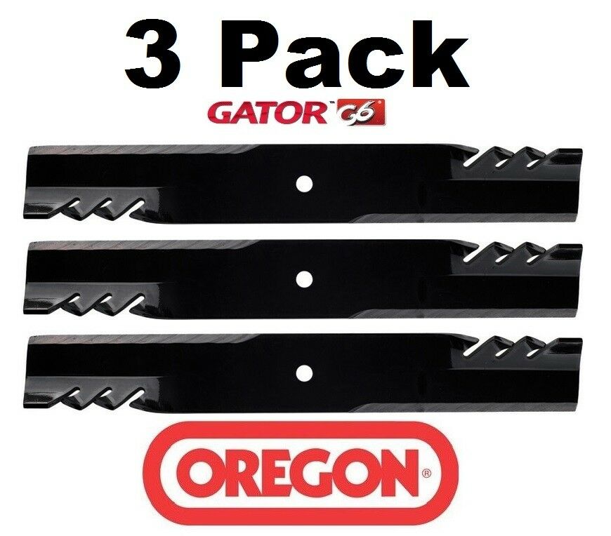 3 Pack Oregon 396-807 Gator G6 Mower Blade Fits Allis Chalmers 03253900 08899100