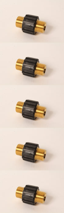 5 Pack Genuine Karcher 4.403-002.0 Double Socket Hose Coupling For K455 T350