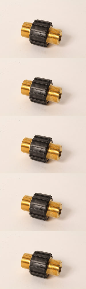 5 Pack Genuine Karcher 4.403-002.0 Double Socket Hose Coupling For K455 T350