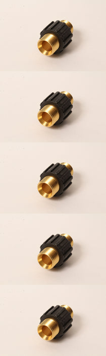 5 Pack Genuine Karcher 4.403-002.0 Double Socket Hose Coupling For K455 T350