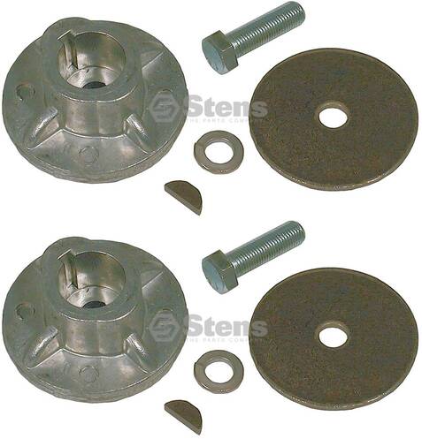 2 PK Stens 400-002 Blade Adapter ASM For Crankshaft Diameter 7/8" Keyway 5/32"