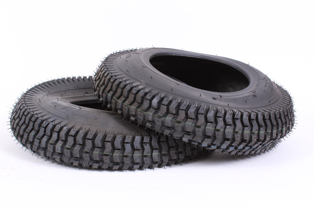 2 Pack Martin Wheel 408-2TF-I 480/400-8 2 Ply Turf Rider Pneumatic Tire K358