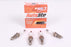 Box of 4 Genuine Autolite 4163 Copper Resistor Spark Plugs