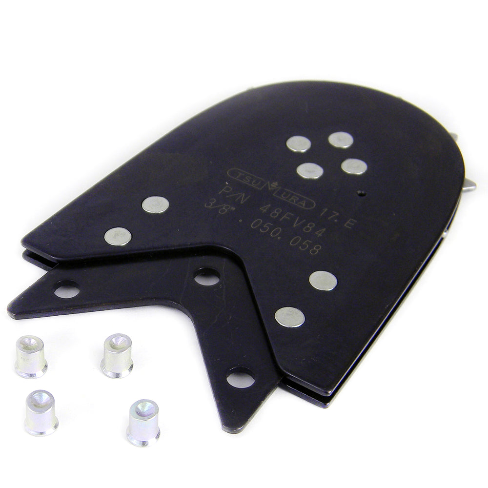 Laser 41980 Chainsaw Bar Nose & 3 Rivets For Ultra Bar 3/8" .050" .058"