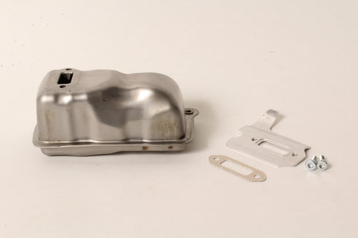 Muffler with Hardware Gasket Plate Fits Stihl 4238-140-0611 TS410 TS420