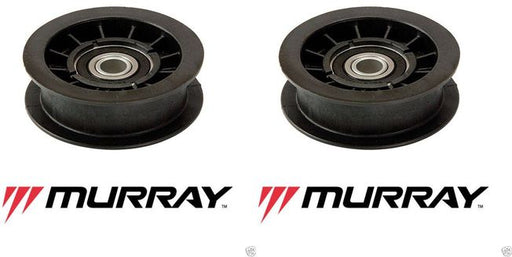 2 Pack Genuine Murray 421409MA Flat Idler Pulley Replaces 421409 91179 OEM