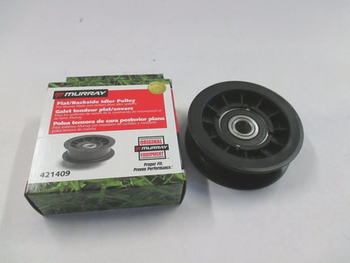 Genuine Murray 421409MA Flat Idler Pulley Replaces 421409 91179 OEM