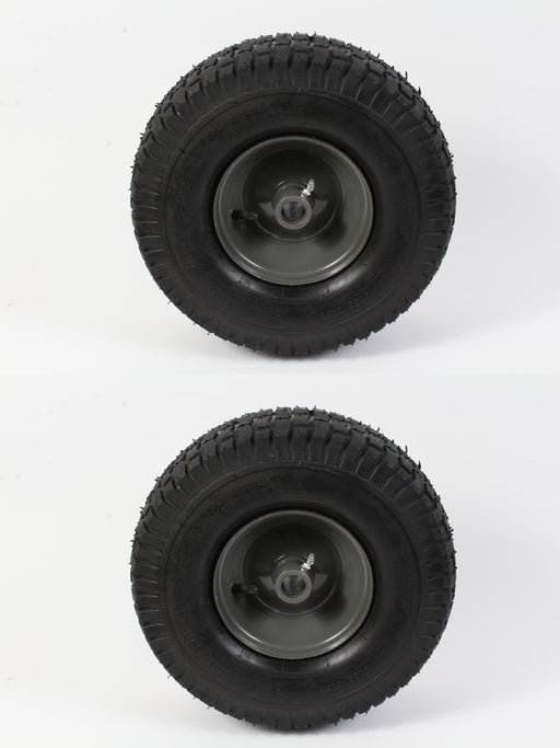 2 Pack Genuine Agri-Fab 42159 Gray Wheel & Tire 15 x 6.00