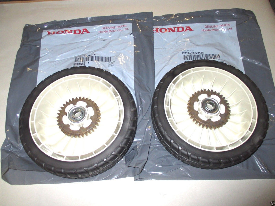 2 Pack Genuine Honda 42710-VE2-M02ZA Rear Wheel NH31 Fits HRB215 HRM215 OEM