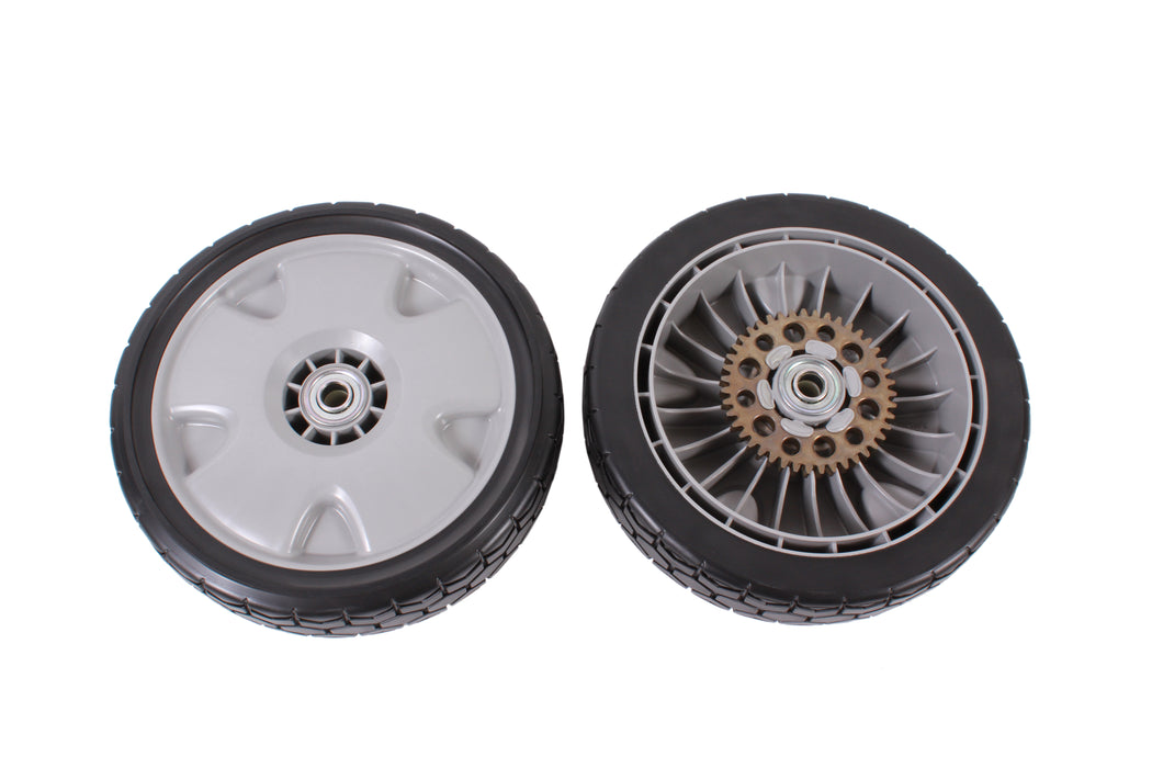 2 Pack Genuine Honda 42710-VH7-010ZA Rear Wheel Fits HRR216 HRX217 NH164 OEM