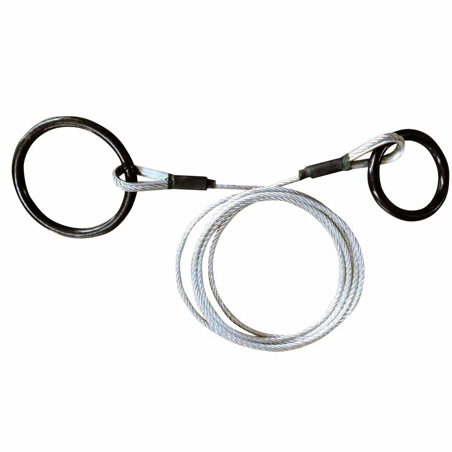 Laser 42943 Log Choker Cable with Tow Rings 3/16" x 10'