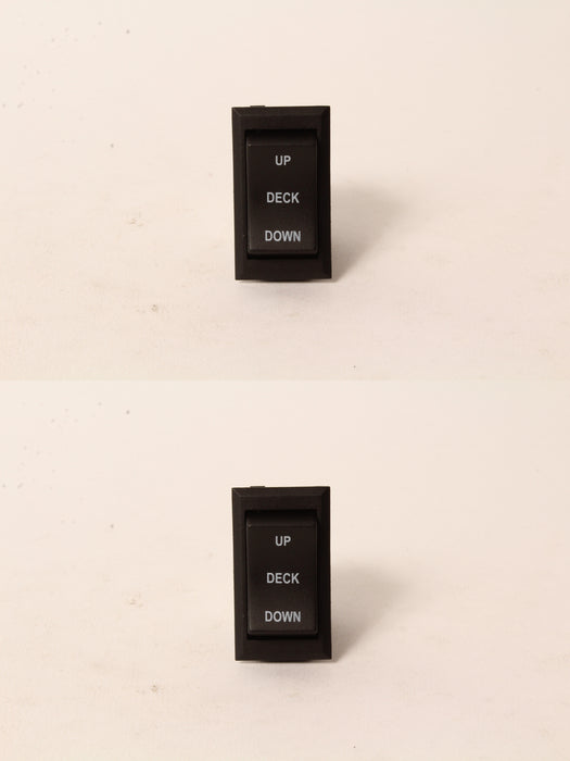 2 PK Deck Lift Rocker Switch Fits Bad Boy 078-3000-00 All Models 2009 & After