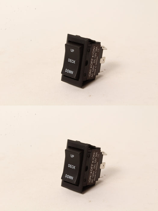 2 PK Deck Lift Rocker Switch Fits Bad Boy 078-3000-00 All Models 2009 & After