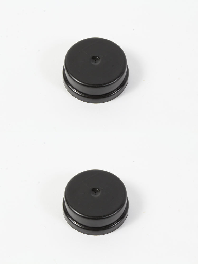 2 Pack Genuine Agri-Fab 43014 Black Hub Cap 1-1/2"