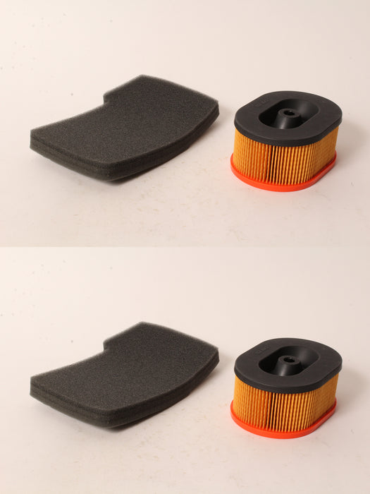 2 PK Air Filter Set Fits Husqvarna Partner 506226301 K650 K700 Active II III