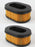 2 Pack Laser 43978 Air Filter Element Fits Husqvarna 506347002 K960 K950