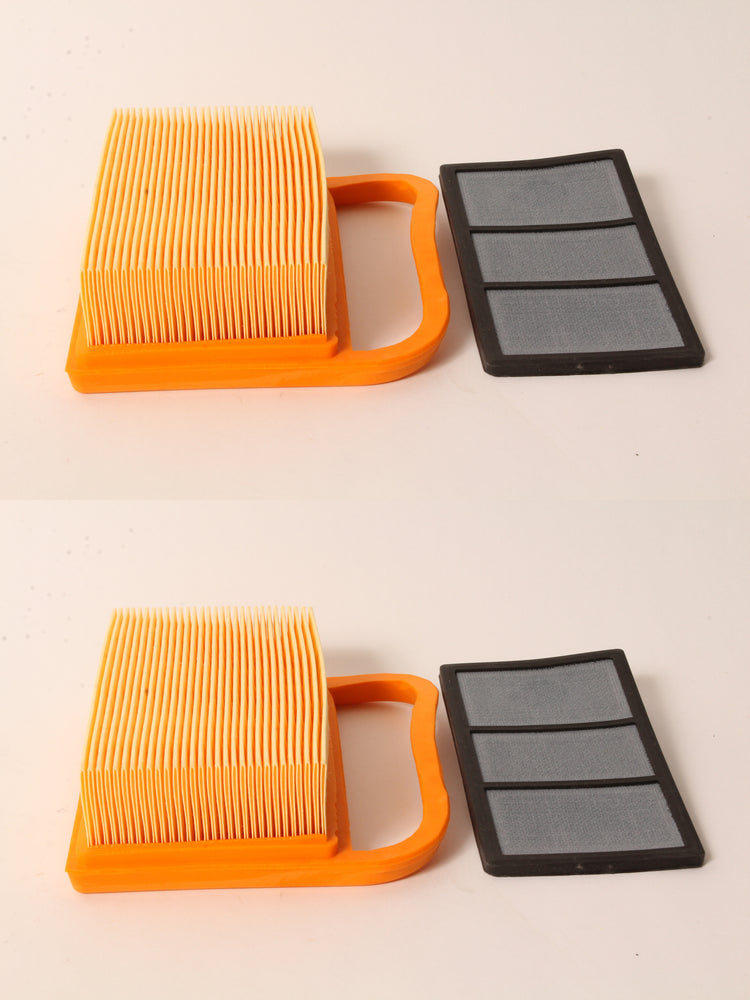 2 PK Air Filter Combo Fits Stihl 4238-140-4404 TS410 TS420 TS440 TS480 TS500i