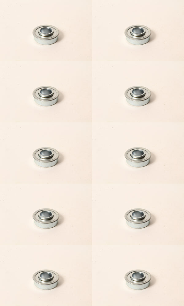 10 PK Flanged Ball Bearing OD 1-3/8" ID 5/8" For John Deere PT8894 Dixon 1022