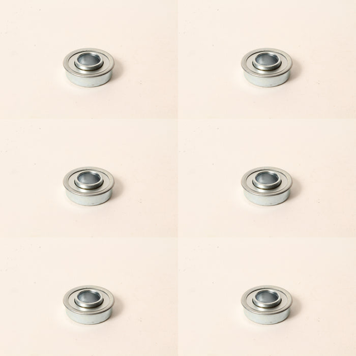 6 PK Flanged Ball Bearing OD 1-3/8" ID 5/8" For John Deere PT8894 Dixon 1022