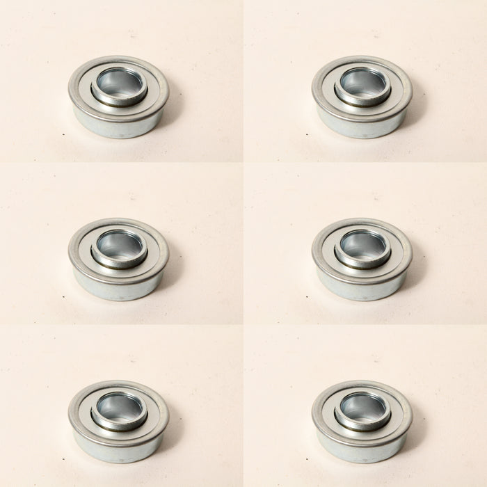 6 PK Flanged Ball Bearing OD 1-3/8" ID 5/8" For John Deere PT8894 Dixon 1022