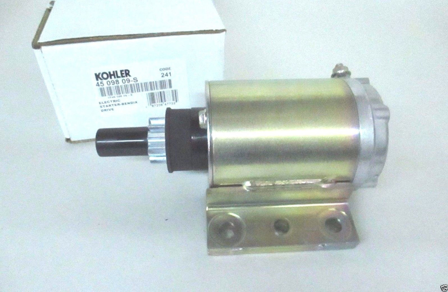 Genuine Kohler 45-098-09-S 12V Electric Starter 10T For K241 K321 High Mount OEM