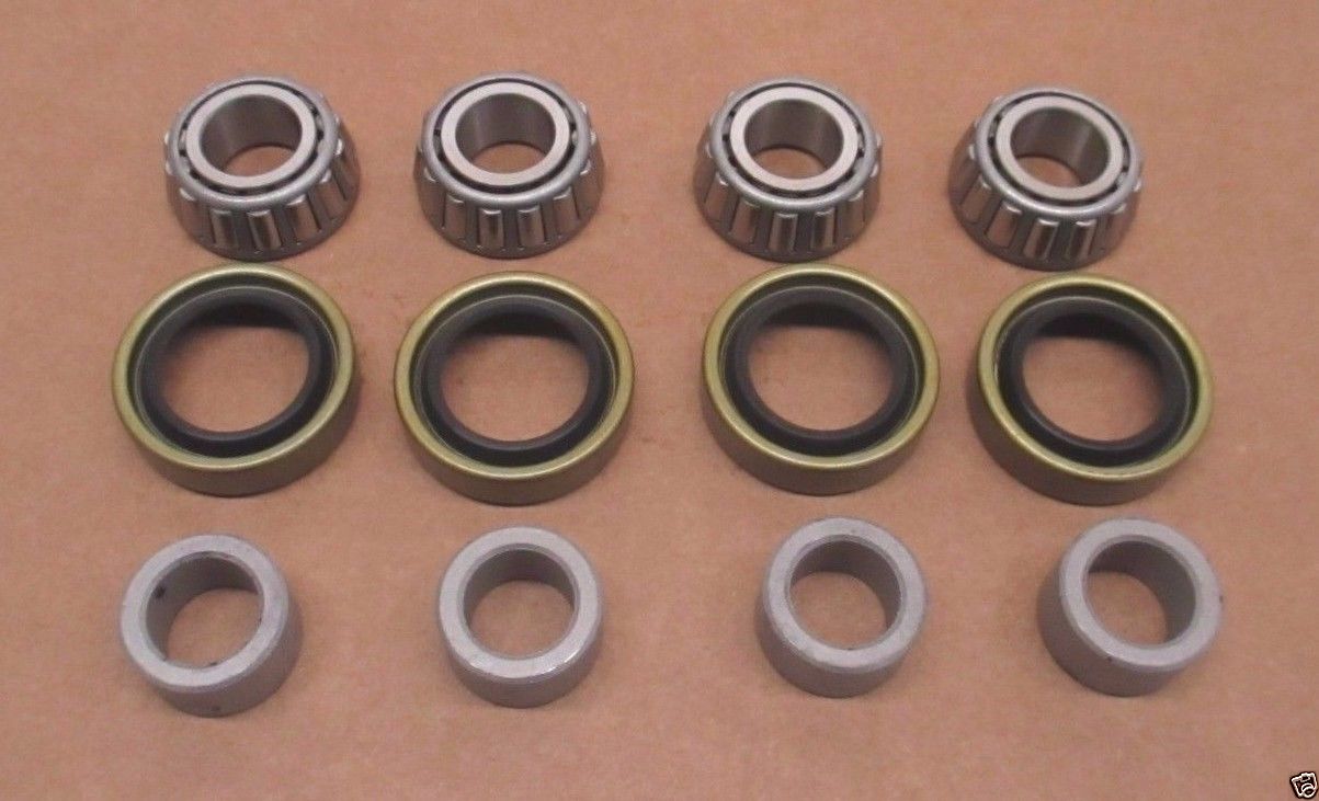 2 Pack Oregon 45-266 Caster Wheel Bearing Set for Toro Exmark 110-8837