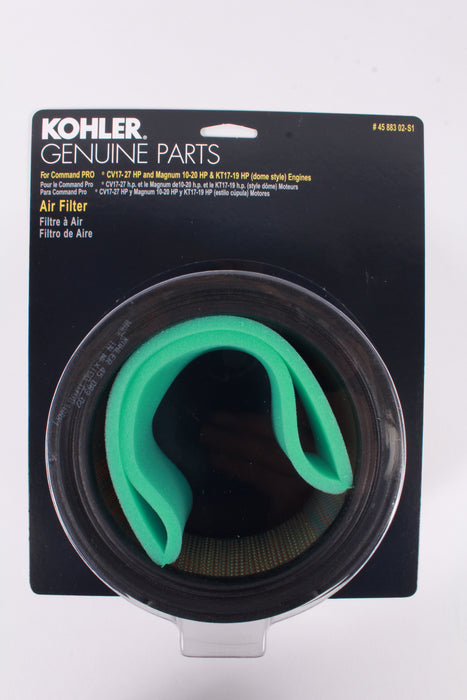 Genuine Kohler 45-883-02-S1 Air Filter & Pre Filter Combo OEM