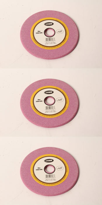 3 Pack Grinding Wheel 5-3/4" x 1/4" x 7/8" For 511AX 109179 Tecomec Super Jolly