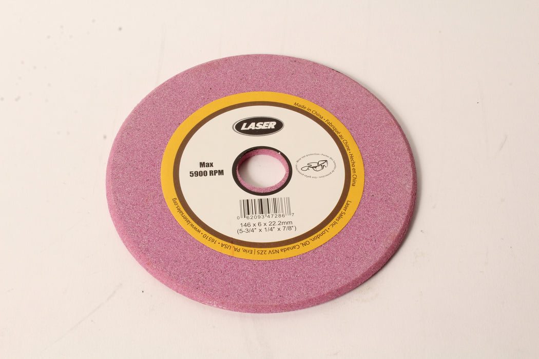 Grinding Wheel 5-3/4" x 1/4" x 7/8" For Oregon 511AX 109179 Tecomec Super Jolly