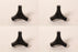 4PK OEM Scag 481625-01 Wing Nut Knobs Fits Grass Catcher Cheetas Turf Tiger