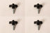 4PK OEM Scag 481625-01 Wing Nut Knobs Fits Grass Catcher Cheetas Turf Tiger