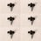 6PK OEM Scag 481625-01 Wing Nut Knobs Fits Grass Catcher Cheetas Turf Tiger