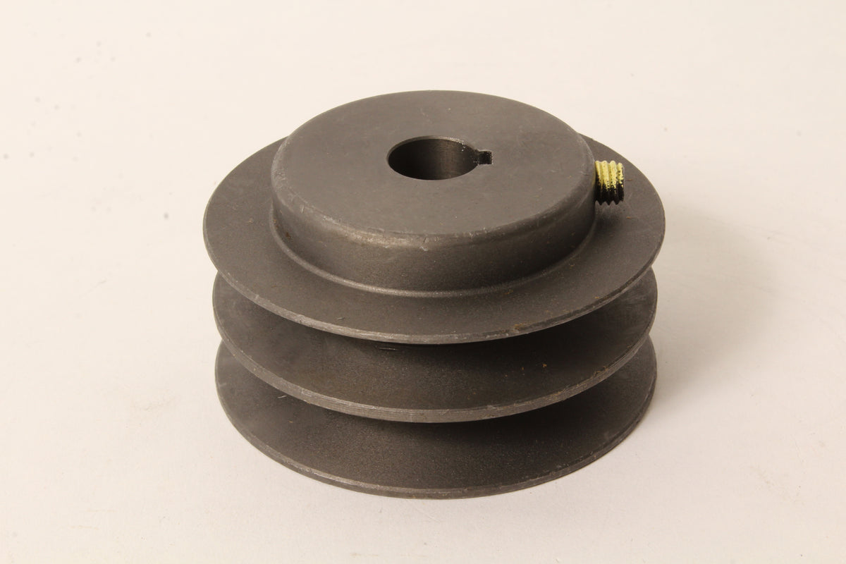 OEM Scag 48199 Cast Iron Double Pulley Fits 482645 3/16" Keyway