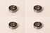 4PK OEM Scag 48224 Sealed Spindle Bearing For Cougar Freedom Turf Tiger Wildcat