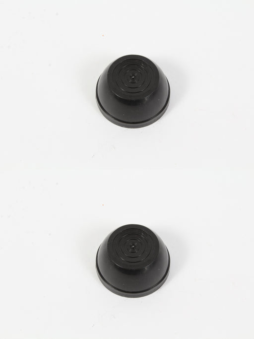 2 Pack Genuine Agri-Fab 48499 Hub Cap Black 5/8" Pushnut Style