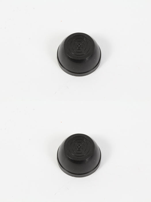 2 Pack Genuine Agri-Fab 48499 Hub Cap Black 5/8" Pushnut Style